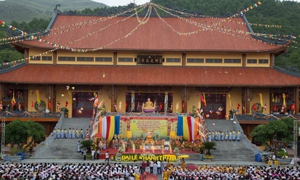 Quảng Ninh: Khánh thành Nhà thờ Tam Tổ, đại tượng Phật Di Đà tại chùa Ba Vàng