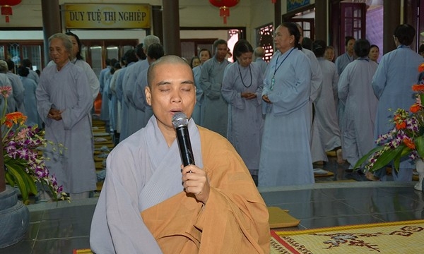 Đà Nẵng: Khóa tu niệm Phật lần thứ 30 tại chùa Hương Sơn