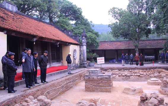 Hải Dương: Công bố kết quả khai quật chùa Côn Sơn