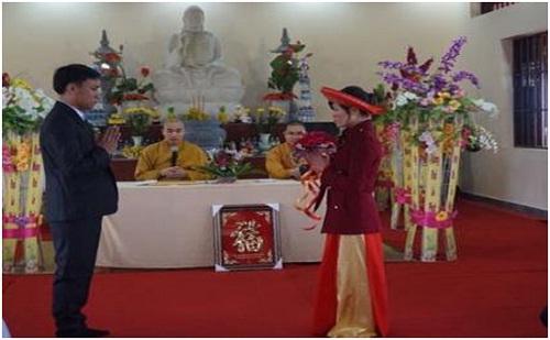 Nghệ An: Lễ hằng thuận tại chùa Chí Linh ngày cuối năm