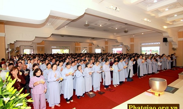 Nghệ An: Gần một vạn người dự lễ cầu quốc thái dân an tại chùa Viên Quang