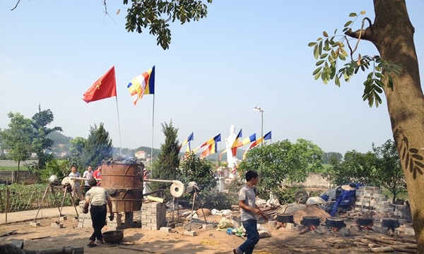 Bắc Giang: Đúc Đại hồng chung tại chùa Hưng Long, khởi công xây dựng chùa Ích Minh Thượng
