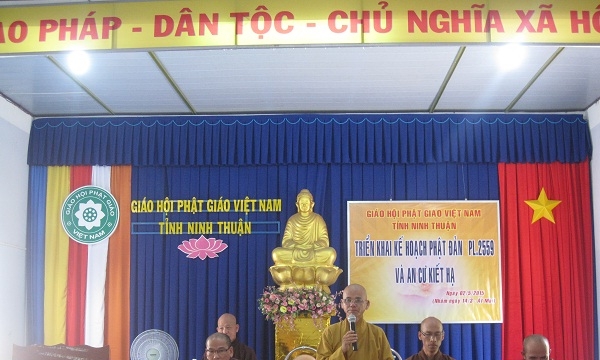 Ninh Thuận: Triển khai Phật đản và An cư Kiết hạ PL.2559