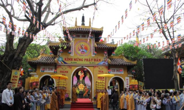 Chương trình tổ chức Đại lễ Phật đản PL.2559 tại chùa Quán Sứ