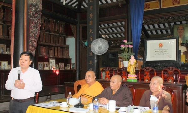 Bình Dương: Triển khai kế hoạch Phật đản, An cư Kiết hạ năm 2015