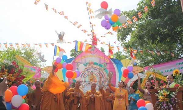 Bình Dương: PG Thuận An chào mừng đại lễ Phật đản PL.2559