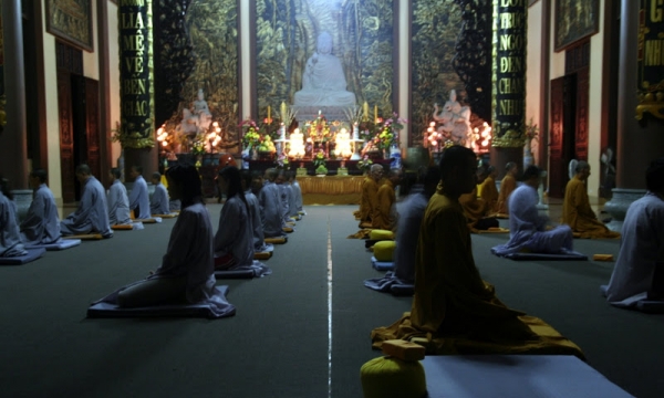 Khóa thiền Vipassana tại thiền viện Tâm Thành - Bến Tre