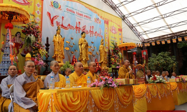 Các chùa trên cả nước tổ chức lễ Vu Lan báo hiếu PL.2559