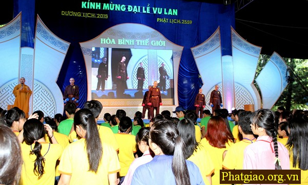 BRVT: Hơn 2,5 vạn lượt người tham dự lễ Vu lan tại thiền tôn Phật Quang