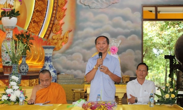 Đồng Nai: Ban Tôn giáo Chính phủ thăm Trường hạ Phật giáo Nam tông