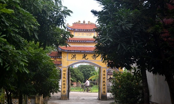 Chùa Hồng Quang ở Ninh Giang, Hải Dương