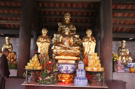 Quảng Ninh: Rước và an vị tượng chùa Ngọa Vân (Đông Triều)
