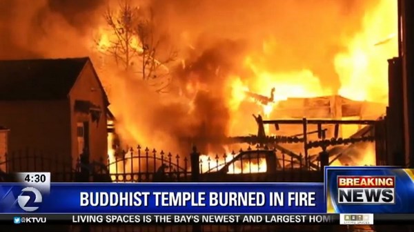Ngôi Già lam PG Campuchia tại Hoa Kỳ bị hỏa hoạn