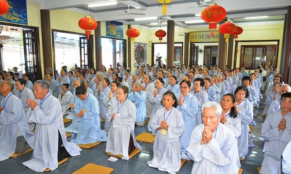 Đà Nẵng: Khóa tu Phật thất lần thứ 36 tại chùa Hương Sơn