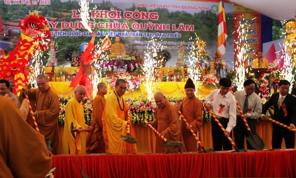 Quảng Ninh: Xây dựng trung tâm Phật giáo Trúc Lâm - chùa Quỳnh Lâm