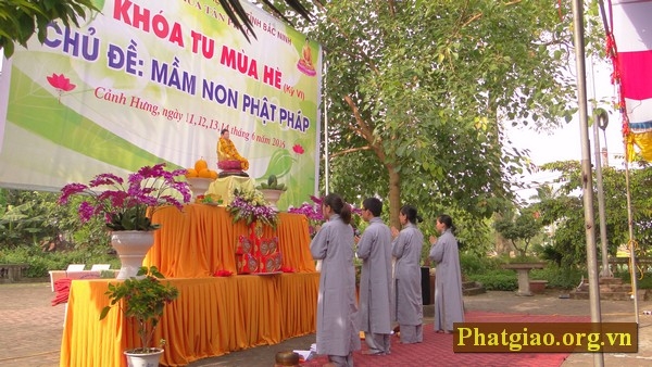 Bắc Ninh, Thái Nguyên, Thái Bình: Các chùa tổ chức khóa tu mùa hè