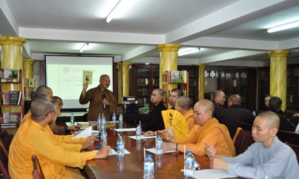 Tp.HCM: Trung tâm Phật học Hán truyền họp bàn công tác phật sự
