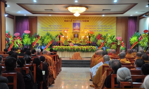 Tưởng niệm 708 năm ngày Phật hoàng Trần Nhân Tông nhập Niết bàn