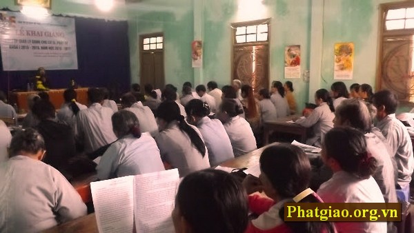 Quảng Nam: PG Phú Ninh khai giảng lớp giáo lý cho cư sĩ, phật tử