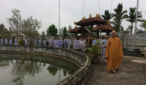Ngày tu an lạc tại chùa Thọ Linh, Nam Định