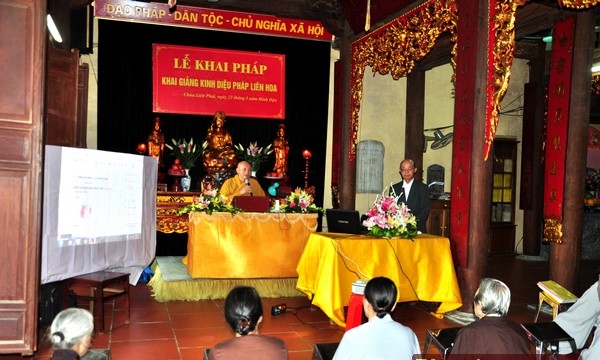Cư sĩ Hồng Quang chia sẻ Thiền tại Trường hạ chùa Liên Phái, Hà Nội