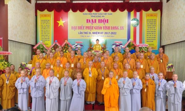 Đại hội Đại biểu Phật giáo tỉnh Long An lần thứ IX