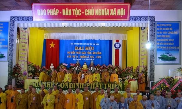 Đại hội Đại biểu Phật giáo tỉnh Lâm Đồng lần thứ IX