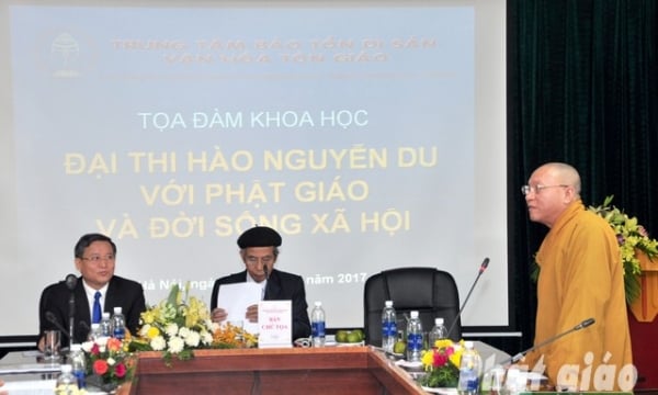 Hà Nội: Tọa đàm “Thi hào Nguyễn Du với Phật giáo và đời sống xã hội”