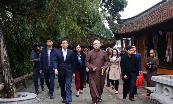 Phó Thủ tướng kiểm tra công tác chuẩn bị lễ hội Đền Trần, Chùa Hương