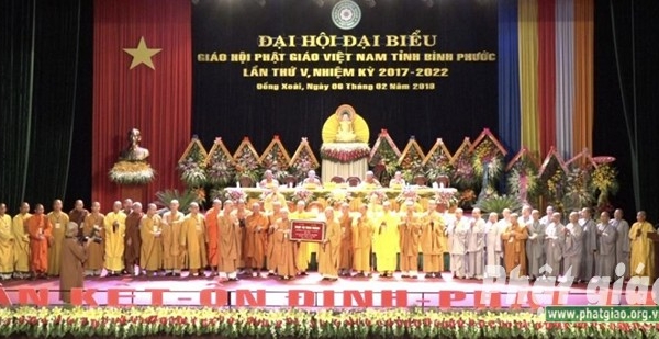 Đại hội Đại biểu Phật giáo tỉnh Bình Phước lần thứ V