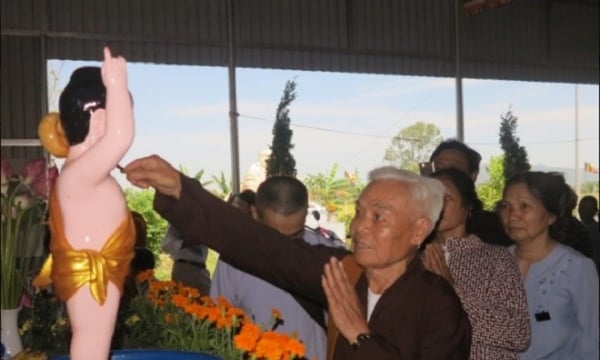 Thanh Hóa: Phật Đản nơi chùa quê mới được xây dựng