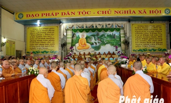 Bình Dương: Chư Ni Phật giáo trong tỉnh vào lễ khai hạ