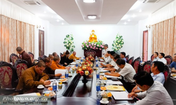 Hà Nội: Họp bàn công tác tổ chức Đại lễ Tưởng niệm 710 năm ngày Phật hoàng Trần Nhân Tông nhập Niết bàn