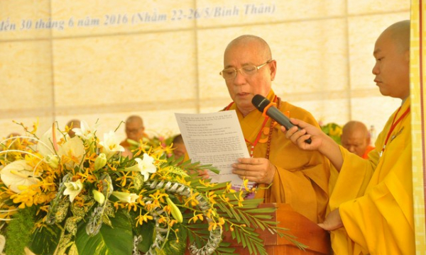 Đại giới đàn Bảo Tạng PL.2562 tại tỉnh Bà Rịa Vũng Tàu