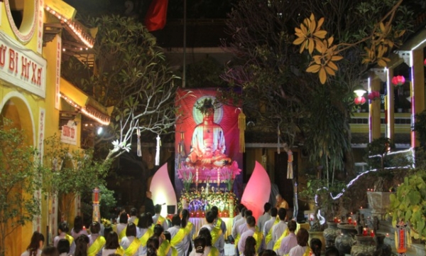 CLB TTN Phật tử chùa Quán Sứ: Đêm hội Kỷ niệm Khánh Đản đức Phật A Di Đà