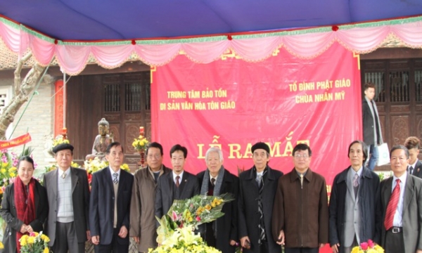 Hà Nội: Ra mắt Phòng chuyên môn tổng hợp – Trung tâm Bảo tồn Văn hóa Tôn giáo
