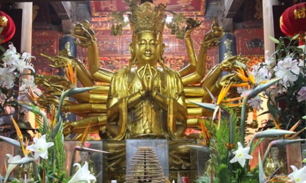 Hà Nội: Mừng Khánh đản Bồ tát Quán Thế Âm tại chùa Liên Phái