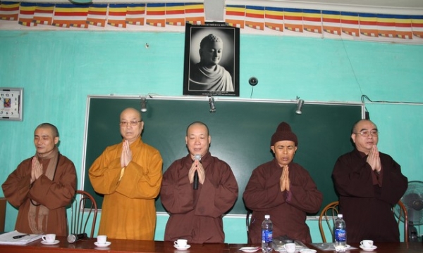 Hà Nội: Hội nghị về công tác tổ chức Đại lễ Phật đản và An cư kết hạ năm 2013.