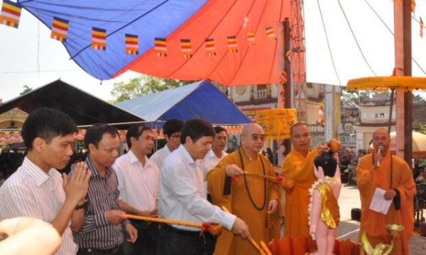 Hà Nội: GHPGVN huyện Ba Vì tổ chức Đại lễ Phật đản PL.2557