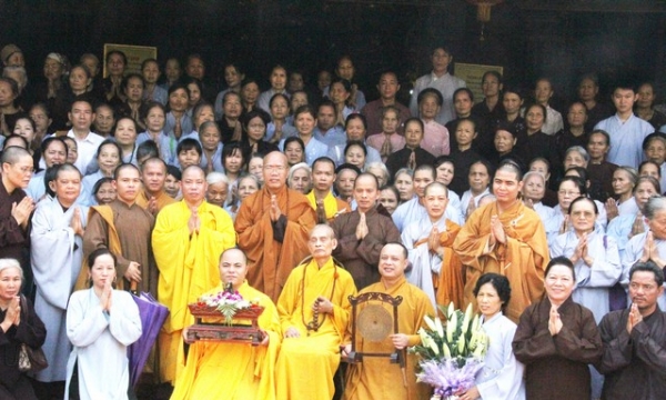 Hưng Yên: Khai pháp An cư kiết hạ tại trường hạ chùa Táo