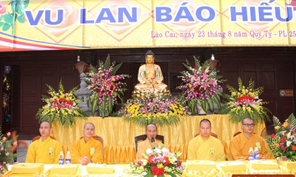 Lào Cai: Tổ chức Đại lễ Vu Lan báo hiếu PL.2557 – DL.2013