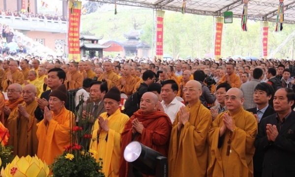 Ninh Bình: Cầu siêu nạn nhân tử vong vì TNGT tại chùa Bái Đính