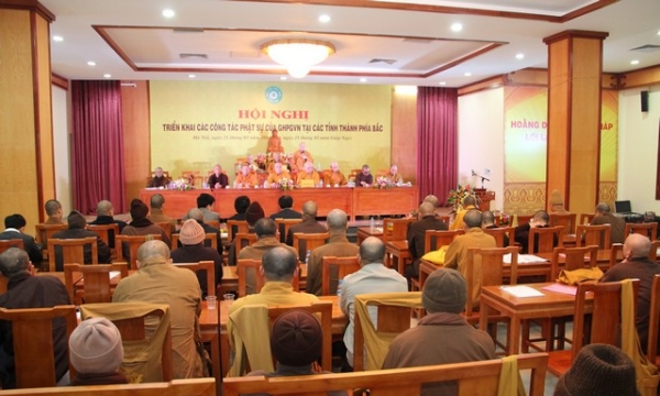 Hà Nội: Hội nghị triển khai công tác phật sự các tỉnh khu vực phía Bắc