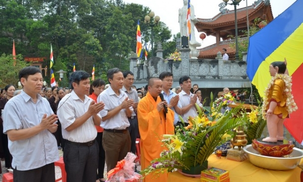 Tuyên Quang: Chùa Phổ Linh tổ chức Lễ Phật đản PL.2558