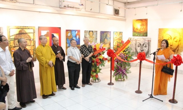 Hà Nội: 74 tác phẩm Mỹ thuật Ấn Độ tại triển lãm “Đức Phật Đắc Đạo”