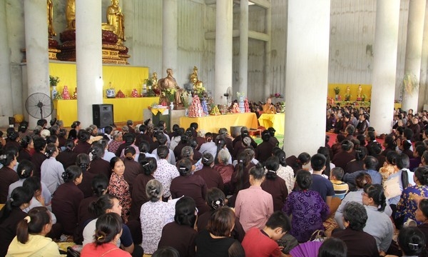 Điện Biên: Hơn 2000 người quy y Tam Bảo tại chùa Linh Quang