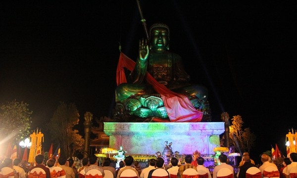Chùm ảnh lễ An vị tượng Phật lớn nhất Đông Nam Á tại Trúc Lâm Thiên Trường Nam Định