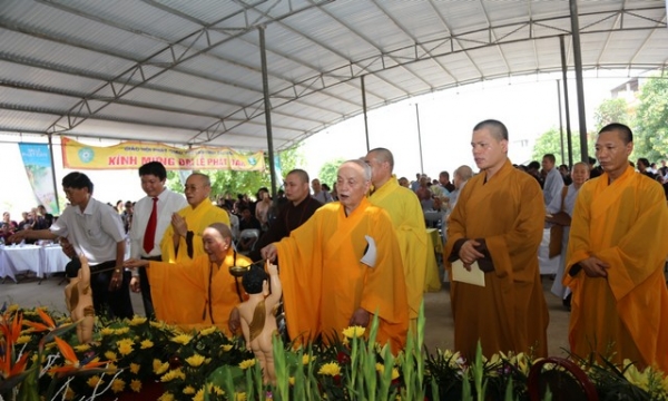 Bắc Ninh: Tổ chức mừng Phật Đản PL.2559 - DL.2015