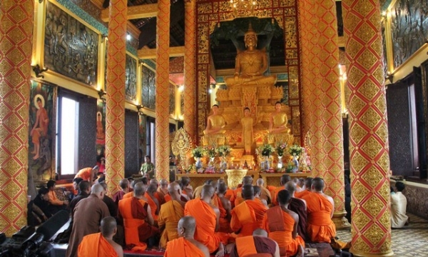 Hà Nội: Ngày 22/11/2015, lễ dâng Y Kathina tại chùa Khmer, Đồng Mô