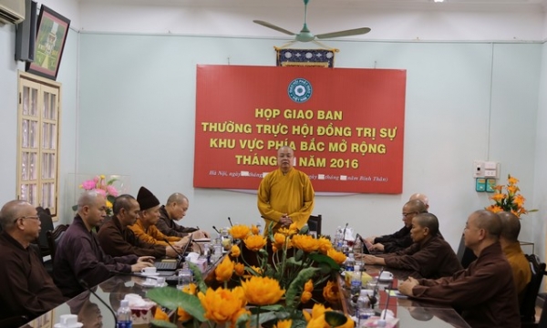  Hà Nội: Họp bàn công tác tổ chức Đại lễ Phật đản tại các tỉnh phía Bắc